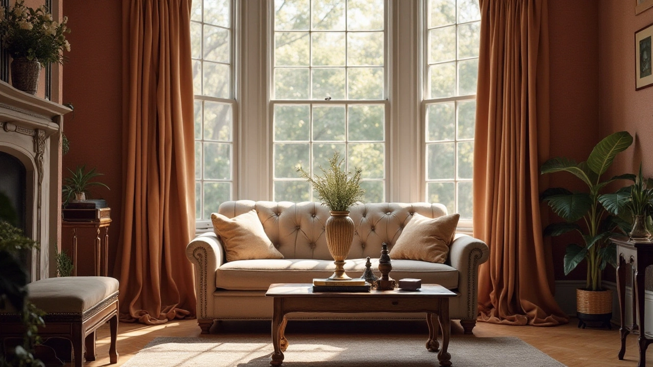 Should Curtains Gracefully Drape the Floor? Exploring Home Decor Options