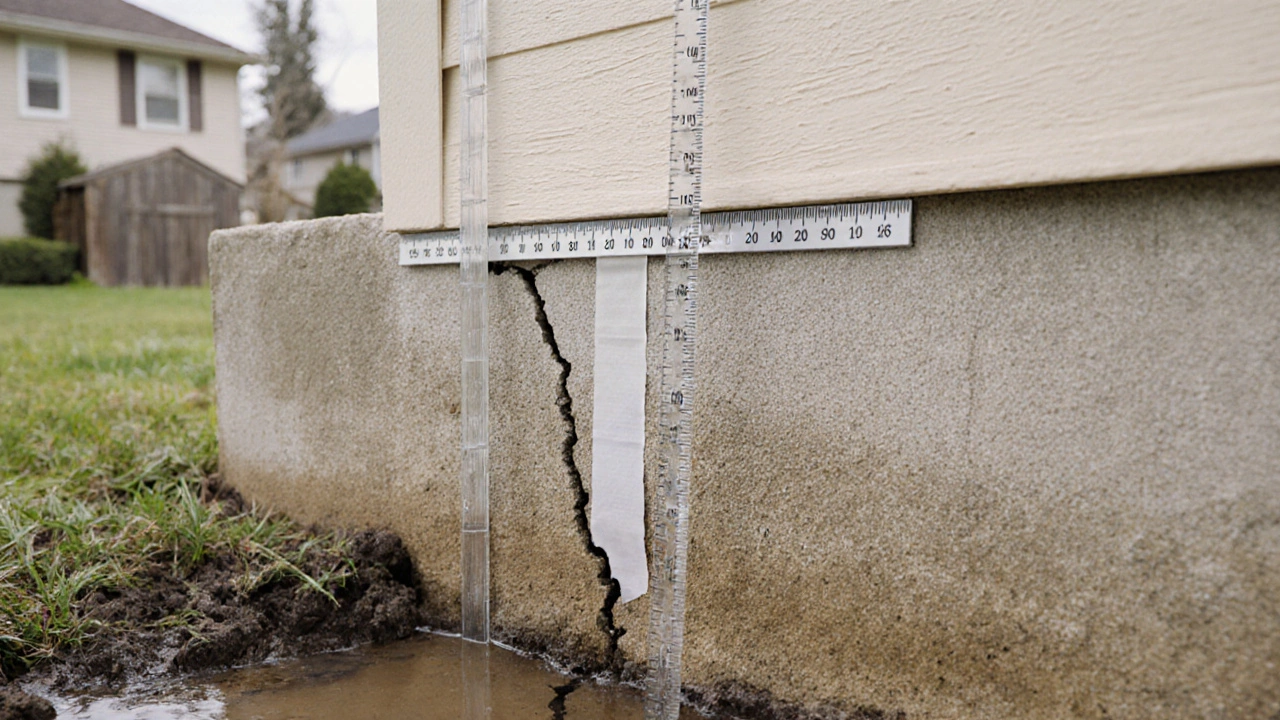 Assessing the Severity of Horizontal Foundation Cracks