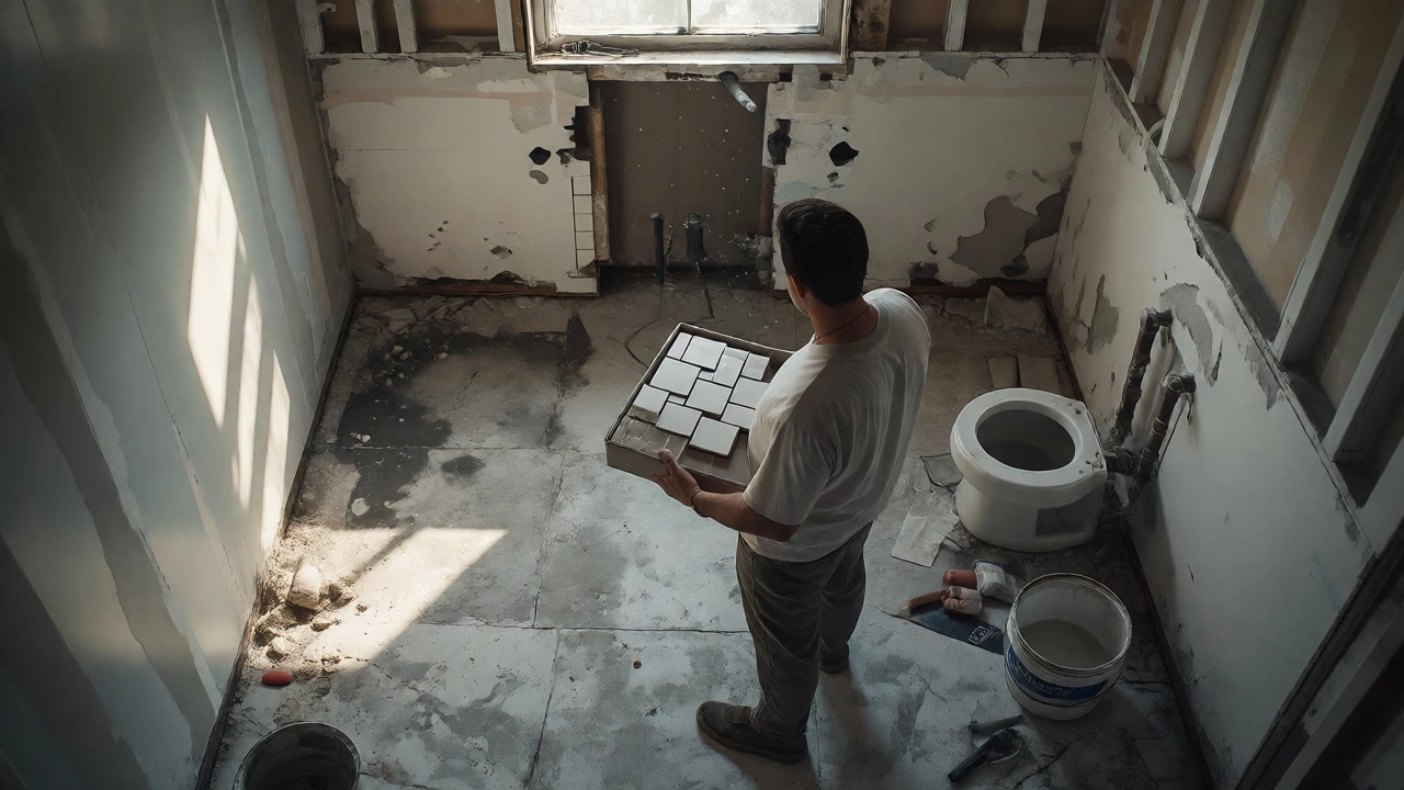Bathroom Remodel Order: Walls vs. Floor - Which First?